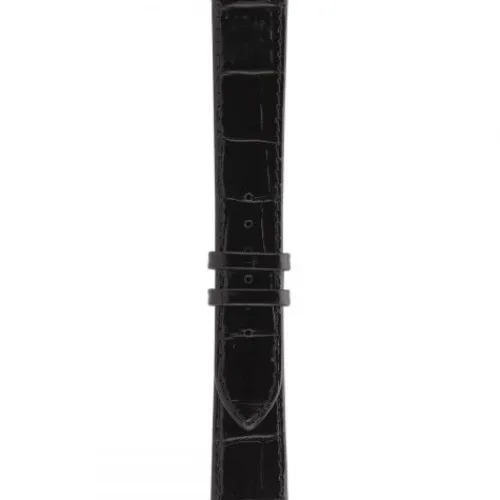 Rhein Fils Uhrenarmbänder-Kroko Decor Schwarz - 1932/01