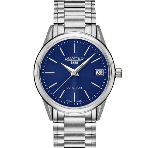 Roamer Metallarmband-Superior 3H Ladies - 508856 41 45 50