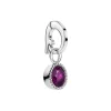 Rosefield Anhänger-Birthstone February Anhänger - PE-Silver-Feb