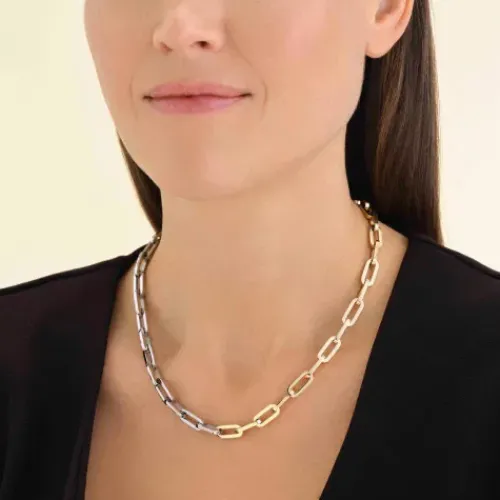 Rosefield Halsketten-Duotone Chain Halskette - JNDCG-J707