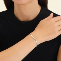 Rosefield Armbänder-Snake Armband Silber - JTBFS3S-J390