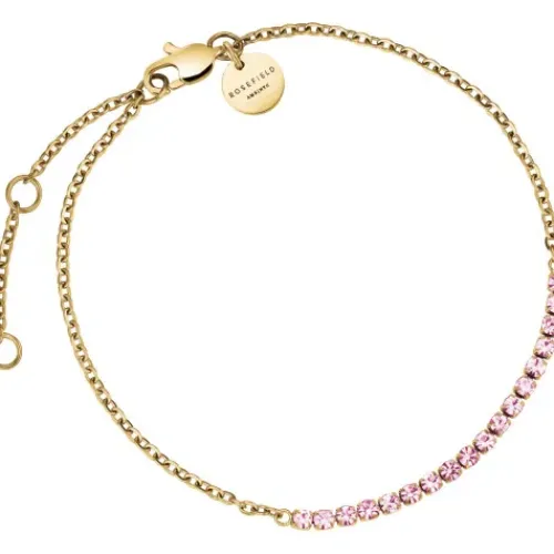 Rosefield Armbänder-Tennis Light Rose Gold Armband - JBTRG-J905