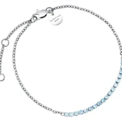Rosefield Armbänder-Tennis Light Sapphire Silver Armband - JBTBS-J912