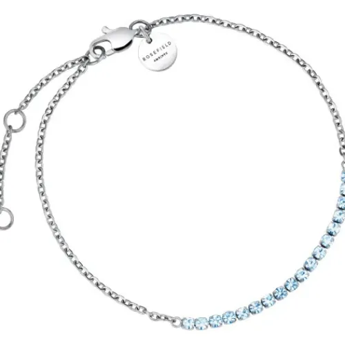 Rosefield Armbänder-Tennis Light Sapphire Silver Armband - JBTBS-J912