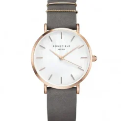 Rosefield Lederarmband-The West Village (33 mm) - WEGR-W75