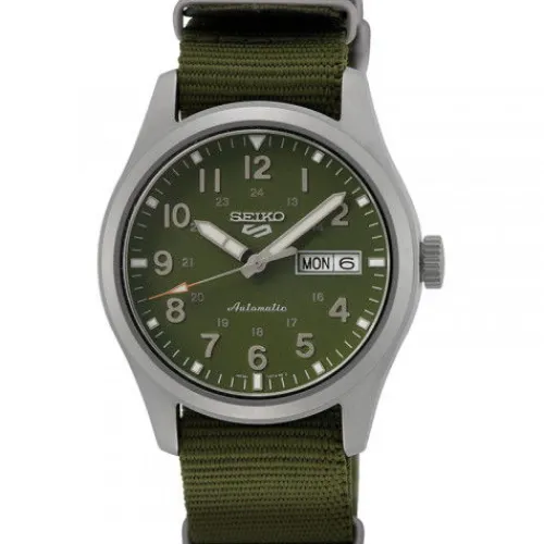 Seiko Textilarmband (Nato)-5 Sports Automatic - SRPG33K1