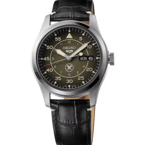 Seiko Lederarmband-5 Sports Automatic Yuto Horigome Limited Edition - SRPL31K1