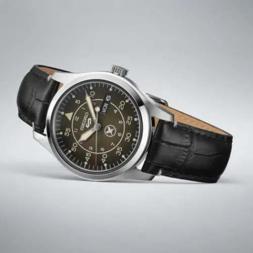 Seiko Lederarmband-5 Sports Automatic Yuto Horigome Limited Edition - SRPL31K1