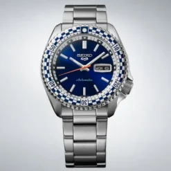 Seiko Metallarmband-5 Sports Checker Flag Special Edition - SRPK65K1