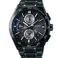 Seiko Metallarmband-Astron GPS Solar Dual Time Chronograph - SSH179J1