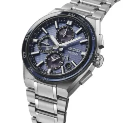 Seiko Metallarmband-Astron GPS Solar Dual Time Chronograph - SSH175J1