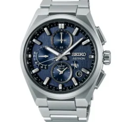 Seiko Metallarmband-Astron GPS Solar Dual Time Chronograph - SSH161J1