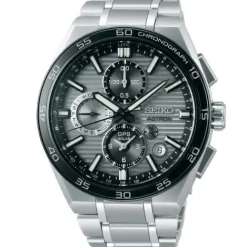 Seiko Metallarmband-Astron GPS Solar Dual Time Chronograph - SSH177J1