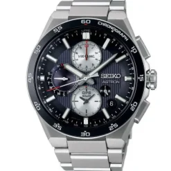 Seiko Metallarmband-Astron GPS Solar Dual Time Chronograph - SSH151J1