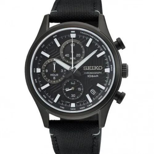 Seiko Textilarmband (Nato)-Chronograph - SSB421P1