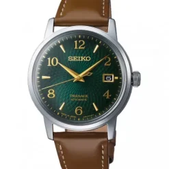 Seiko Lederarmband-Presage Automatic - SRPE45J1