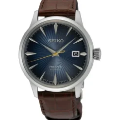 Seiko Lederarmband-Presage Automatic Cocktail Time - SRPK15J1