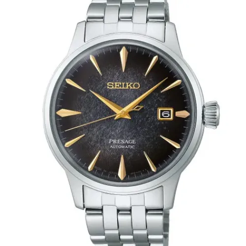 Seiko Metallarmband-Presage Automatic Cocktail Time Limited Edition - SRPK93J1