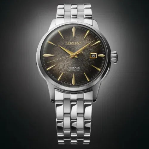 Seiko Metallarmband-Presage Automatic Cocktail Time Limited Edition - SRPK93J1