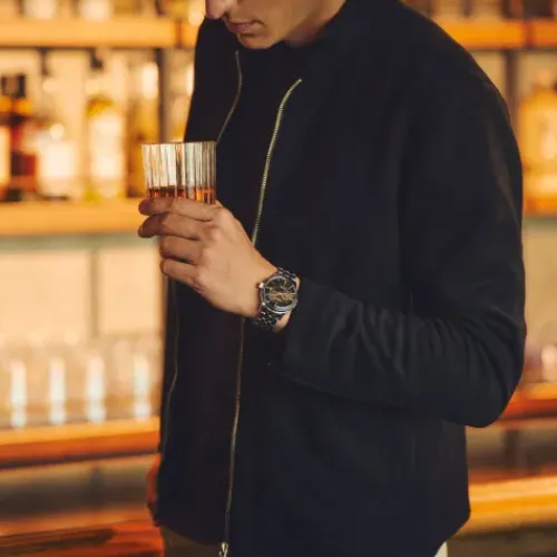 Seiko Metallarmband-Presage Automatic Cocktail Time Limited Edition - SRPK93J1