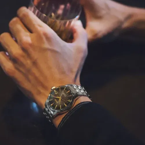 Seiko Metallarmband-Presage Automatic Cocktail Time Limited Edition - SRPK93J1