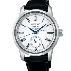 Seiko Lederarmband-Presage Automatic Craftsmanship Series Enamel - SPB495J1