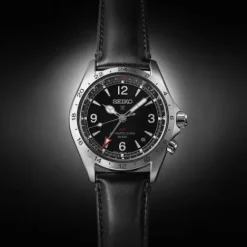 Seiko Lederarmband-Prospex Automatic Alpinist GMT - SPB379J1