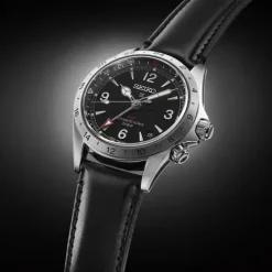 Seiko Lederarmband-Prospex Automatic Alpinist GMT - SPB379J1