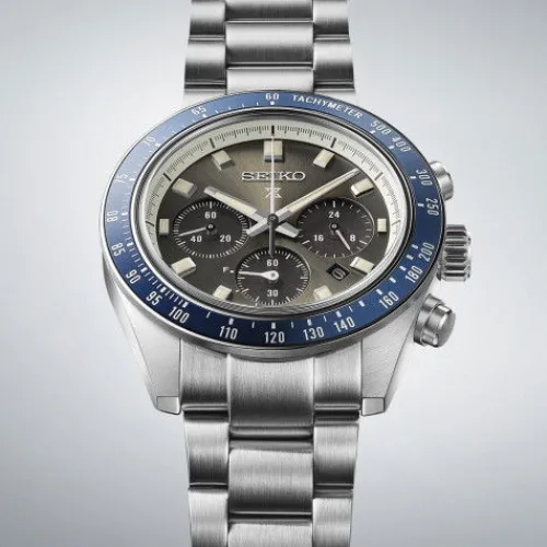 Seiko Metallarmband-Prospex Solar Chronograph Speedtimer - SSC939P1