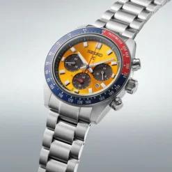 Seiko Metallarmband-Prospex Solar Chronograph Speedtimer - SSC947P1