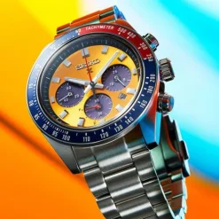 Seiko Metallarmband-Prospex Solar Chronograph Speedtimer - SSC947P1