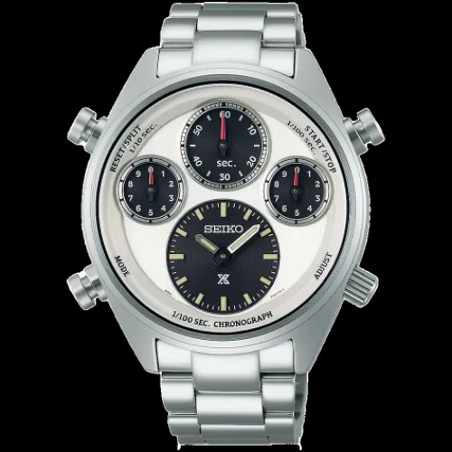Seiko Metallarmband-Prospex Solar Chronograph Speedtimer Watchmaking 110th Anniversary Limited Edition - SFJ009P1