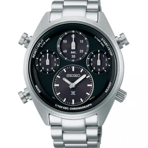 Seiko Metallarmband-Prospex Solar Chronograph - SFJ003P1