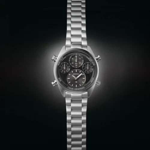 Seiko Metallarmband-Prospex Solar Chronograph - SFJ003P1