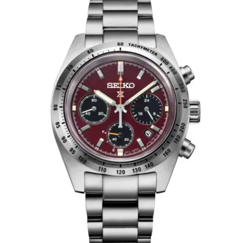 Seiko Metallarmband-Prospex Speedtimer Solar Chronograph Limited Edition - SSC953P1
