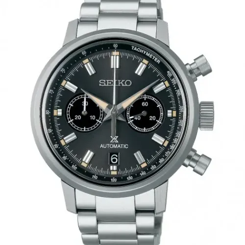 Seiko Metallarmband-Prospex Speedtimer Automatic Chronograph - SRQ037J1
