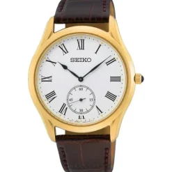 Seiko Lederarmband-Quarz - SRK050P1