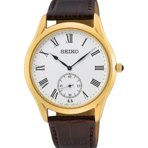 Seiko Lederarmband-Quarz - SRK050P1