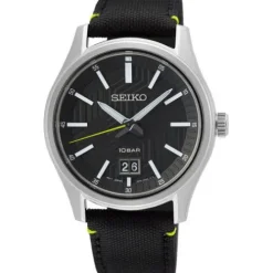 Seiko Textilarmband (Nato)-Quarz - SUR517P1