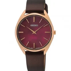 Seiko Lederarmband-Quarz - SWR082P1