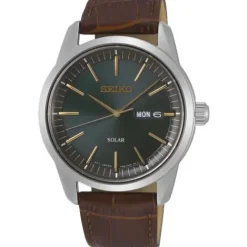Seiko Lederarmband-Solar - SNE529P1