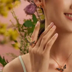 Seinerzeit Ringe-Bella Bienen Ring - SZA-1960-420