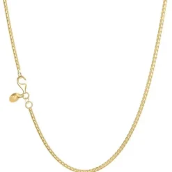 Seinerzeit Halsketten-Boxkette vergoldet