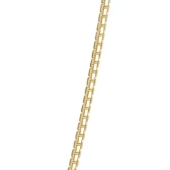 Seinerzeit Halsketten-Boxkette vergoldet