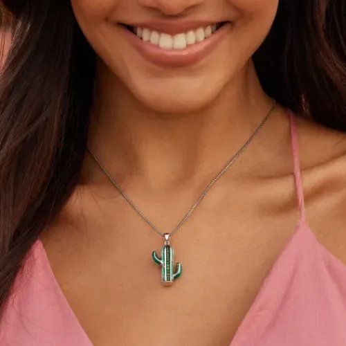 Seinerzeit Anhänger-Cancun Kakteen Anhänger - SZA-3990-392