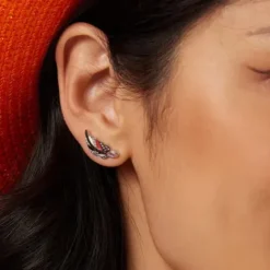 Seinerzeit Ohrringe-Fabio Flamingo Ohrstecker - SZA-2990-404