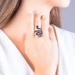 Seinerzeit Ringe-Mambo Schlangen Ring - SZA-1990-258