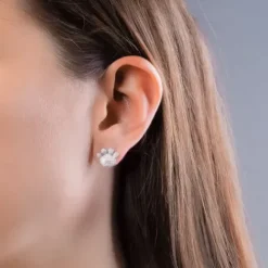 Seinerzeit Ohrringe-Paw Pfoten Ohrstecker - SZA-2990-260