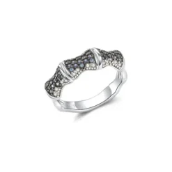 Seinerzeit Ringe-Saphire Bambus Ring - SZA-1990-318