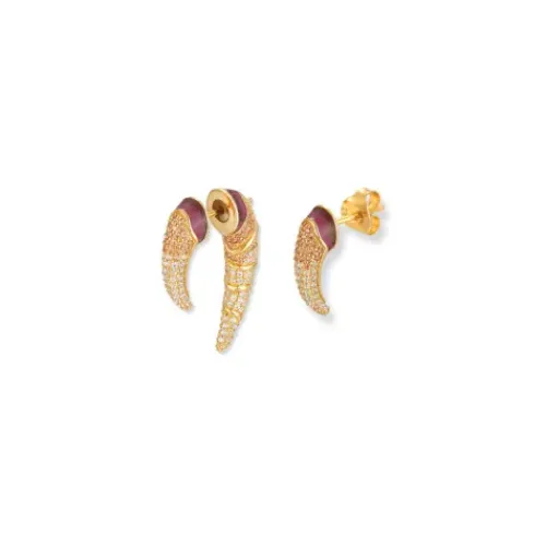 Seinerzeit Ohrringe-Shine Elfenbein Ohrstecker - SZA-2960-418